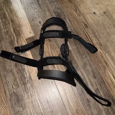 Breg Fusion Custom Right Knee Brace Osteoarthritis OA Air Tech Adjustable Black