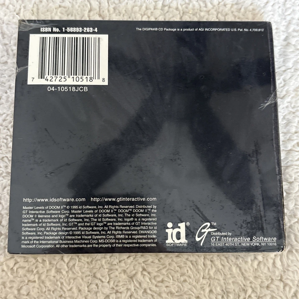 Master Levels for Doom II (ID Software 1995) CD-Rom - Image 2 of 2