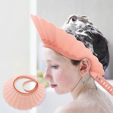 Baby Shower Shield, Baby Hair Wash Hat, Shower for Kids, Pink