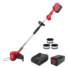 PowerSmart 13-Inch 40V Cordless String Trimmer with Fast Charger, 4.0Ah Battery