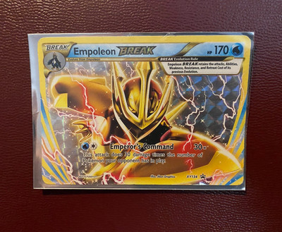 Pokemon TCG Empoleon BREAK XY134 Promo Holo English 2016 170 HP