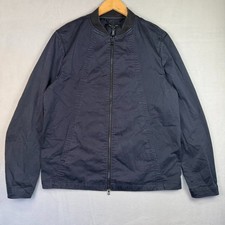 rag & bone Jacket Mens L Black Bomber Heavy C...