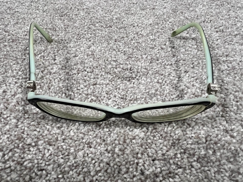 Tiffany & Co TF2004 8055 Eyeglass Frames Womens 51-16-135 Black Blue Italy - Image 2 of 4
