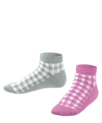 Esprit Sneakersocken Pixel Checks 2-Pack Kinder