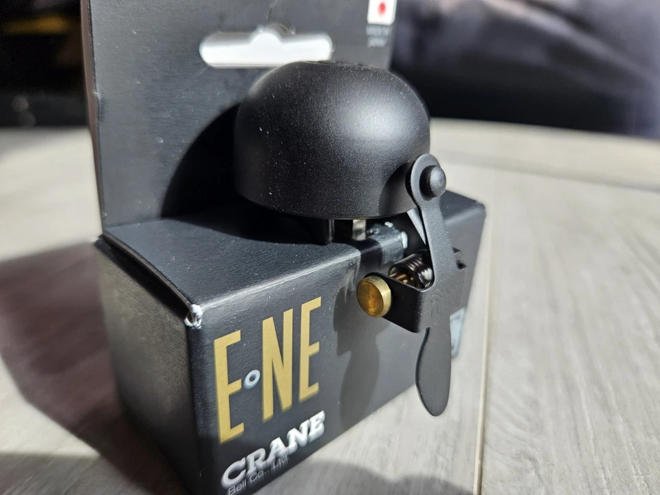 💥GRÚA CAMPANA BICICLETA E-NE negra con abrazadera E NE Foto 4 de 4