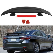 Matte Black For Mazda 6 Sedan 46 Gt-style Car Rear Trunk Spoiler Wing Lip Matte Black For Mazda 6 Sedan 46 Gt-style Car Rear Trunk Spoiler Wing Lip