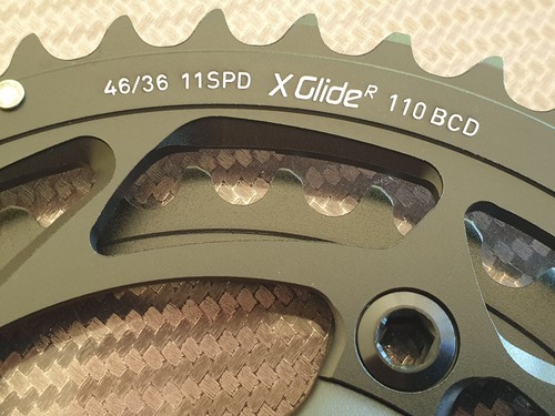 SRAM Rival BB30 PF30 Chainset 46+36t Road Gravel 172.5mm Crankset 11s Double NEW - Picture 10 of 10