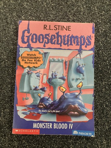 GOOSEBUMPS #62 MONSTER BLOOD IV RARE VTG 1ST PRINT