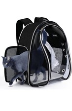 BAGLHER Expandable Pet Carrier Backpack Pet Bubble Backpack for Small Cats Pu...