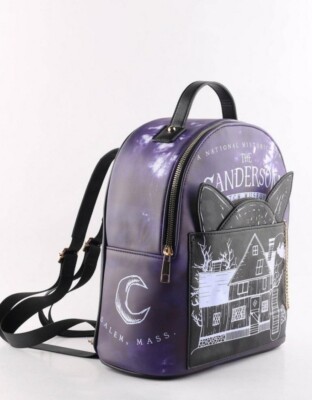 Bioworld Disney Hocus Pocus Sanderson Museum Binx Mini Backpack NWT 1216-2.jpg main image 3