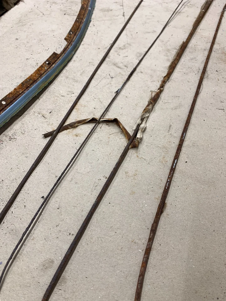 Chevrolet Corvair 2DR HARDTOP HEADLINER MOUNT TACK STRIP CORSA? MONZA? 1965 1969 - Image 4 of 4