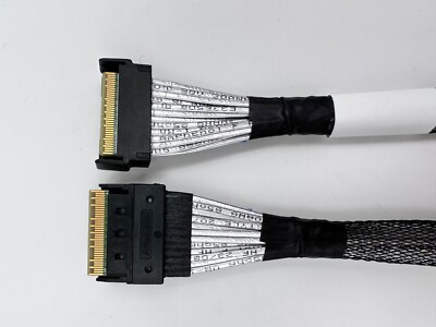 PCIe4.0 High Speed SAS SFF-8654 8i to MCIO 8i NVMe Cable