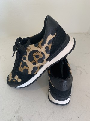leopard print trainers size 6