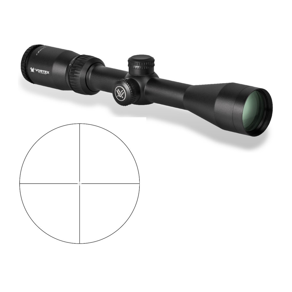 VORTEX CROSSFIREⅡ　3-9×40  実物スコープ Vortex Crossfire II 3-9x40 Riflescope V Plex MOA Reticle | eBay