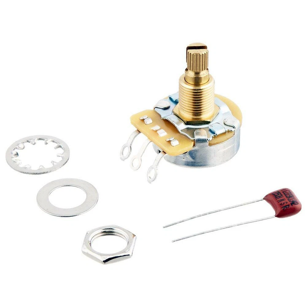 Fender 500K Split Shaft Potentiometer (Volume or Tone) 0990834000 