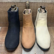 Men's Botin Charro Leather PIel Nubuck Vaquero Half boot Bootie bota Charra Rode