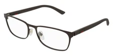 GUCCI Eyeglasses Frames GG0425O 002 Brown Optical Eyewear Rx 58-17-140