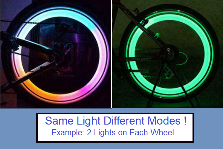DT07964-Vélo Feu Arrière Led Vélo Clignotant Lumière Télécommande sans Fil Étanche Direction Feu