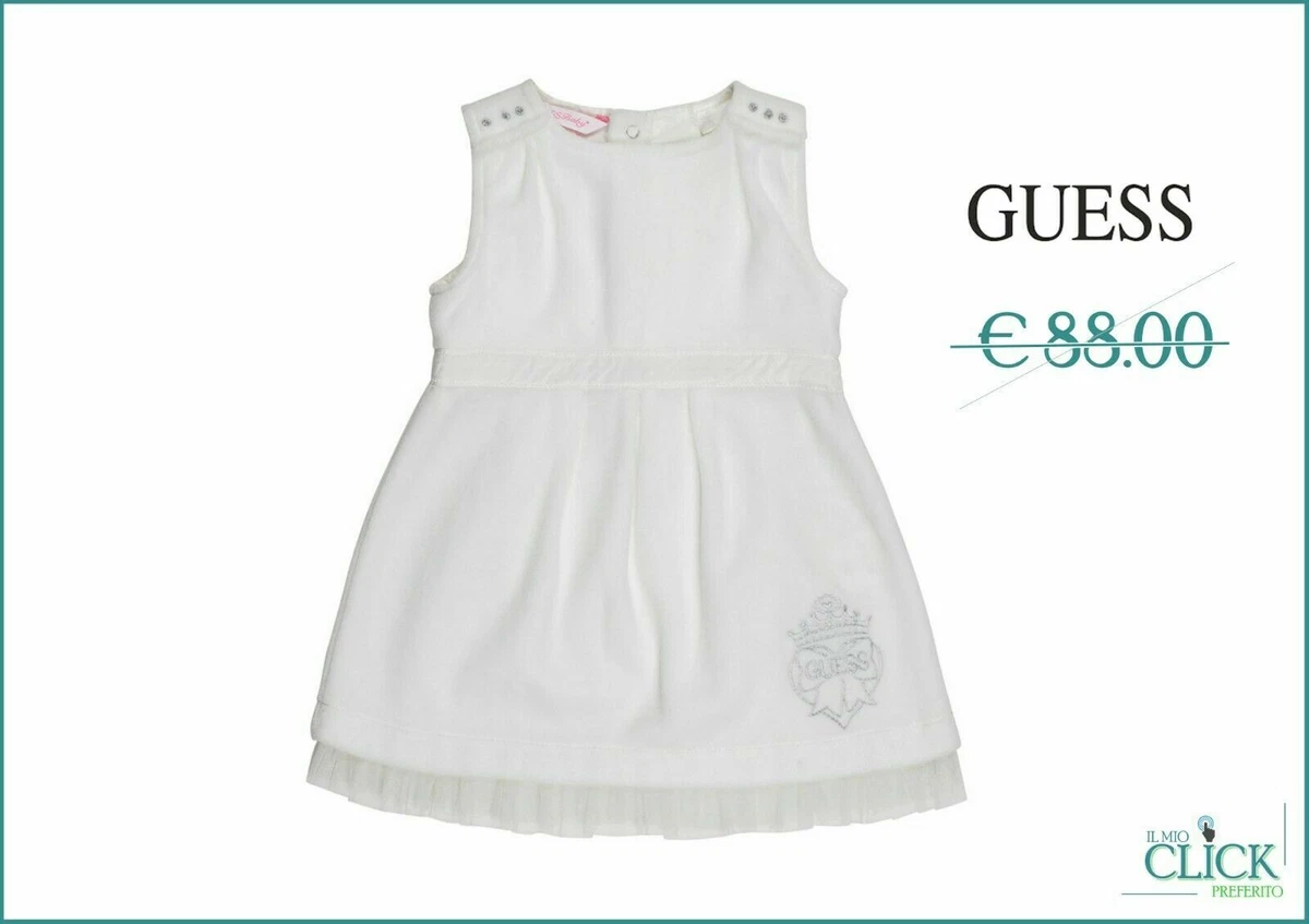 Abbigliamento Bambini Guess Vestito Neonata 3 6 Mesi Bimba