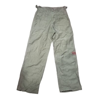 U.S. Armed Forces Vietnam Era OG-107 Sateen Trousers - Small