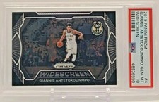 2019 Panini Prizm GIANNIS Antetokounmpo Widescreen Bucks PSA 10 GEM MINT 💎