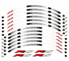 Felgenrandaufkleber Felgenaufkleber für  Yamaha R6 YZF RJ15 RJ11 RJ27 RJ155r