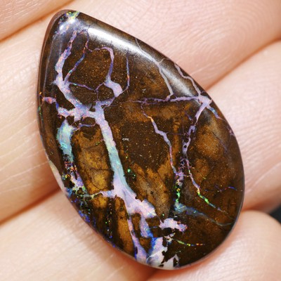 Boulder Matrix Opal Multicolor 25.74 ct Queensland - Australia