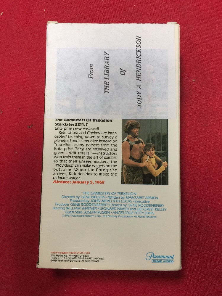 その他 Star Trek 46: Gamesters of Triskelion [VHS] s-l400.jpg