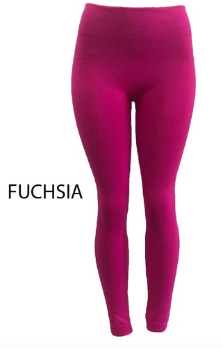 Ultraweiche Damen-Leggings Yogahose Nylon-Spandex-Mischung EINHEITSGRÖSSE USA - Bild 5 von 7