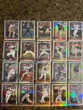 2025 Topps Chrome Refractor You Pick - Free Shipping w/ $3 Purchase