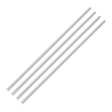 Round Steel Rod, 3.8mm x 100mm HSS Lathe Bar Stock Tool, 4 Pcs