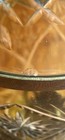 Antique Ornate Bohemian Brass & Cut To Clear Glass 14.5 inch Tall Urn Vase — photo 5
