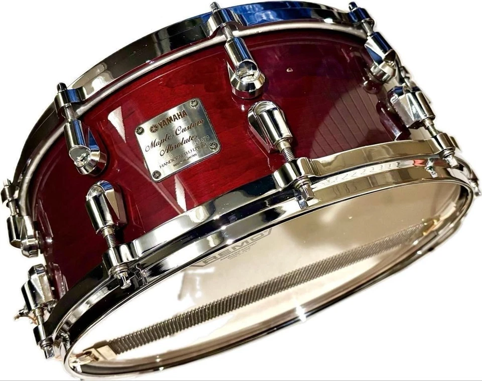 YAMAHA Maple Custom Absolute Nouveau Snare Drum ASD0545 - Image 2 of 4