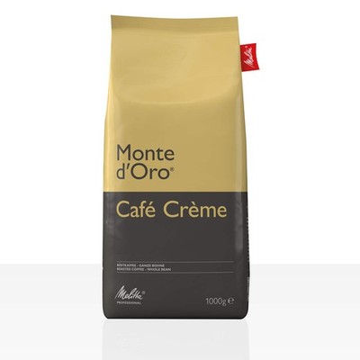 Melitta Monte d'Oro Medium Roast Cafe Creme 1kg Kaffeebohnen