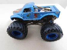 Hot Wheels Monster Jam WHIPLASH BLUE Monster Truck 1:64 Loose