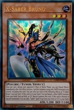 L26D-ENX15 X SABER BRUNO ULTRA RARE 1ST EDITION YuGiOh CARD