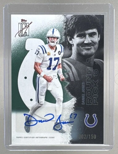 2025 Topps Signature Daniel Jones Green (Raw)