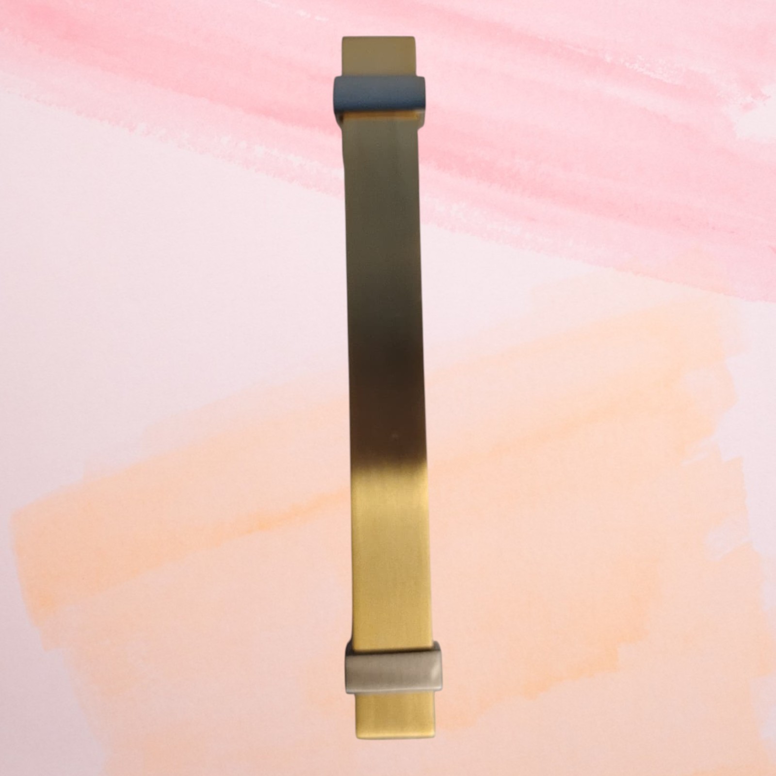 Amerock Cabinet Pull Brushed Gold/Satin Nickel 5-1/16 inch (128 mm) C to C