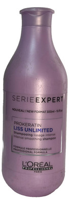 Loreal PROKERATIN LISS UNLIMITED INTENSE SMOOTHING SHAMPOO 10.1 oz 300ml (910)