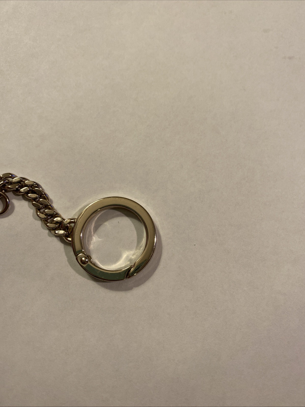 Kate Spade  New York Replacement Gold Tone  Key  Ring Zipper Pull For Wallet thumbnail 8