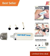 Mini Handheld Massager Compact Therapy Pain Relief Tension Relaxation