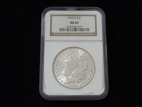 1904-O Morgan Silver Dollar NGC Graded MS65 #3199385-019