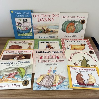 PAMELA ALLEN Book Bundle x 12 Picture Books McGee Rare Title PB Books