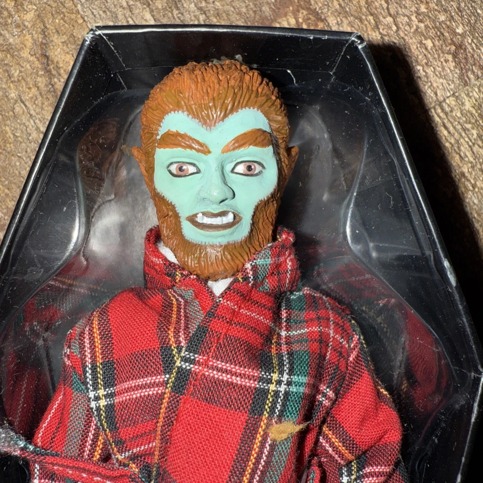 "Muñeca de trama de 4,5"" The Munsters Eddie's - túnica a cuadros - rara difícil de encontrar nunca abierta" Foto 2 de 4