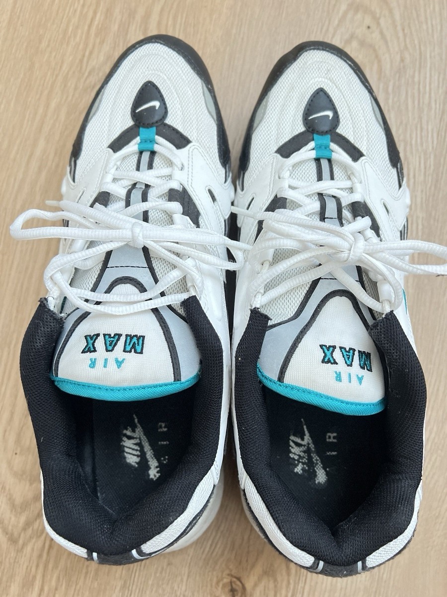 Nike Air Max 96 II Men's Size 15 White/Mystic Teal/Black CZ1921