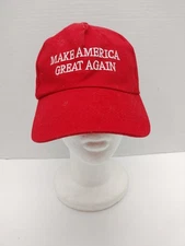  MAGA Hat Make America Great Again Red Cap USA Made 2016 Campaign Era
