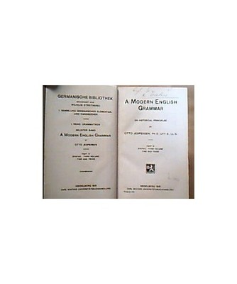 Syntax [v.3] [Modern English Grammar on Historical Principles]