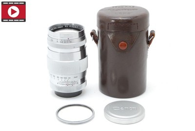  [NEAR MINT w/Case] Canon L 85mm f1.9 Lens Leica Screw Mount L39 LTM From JAPAN