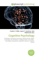 Frederic P. Miller (U. A.) | Cognitive Psychology | Taschenbuch | Englisch