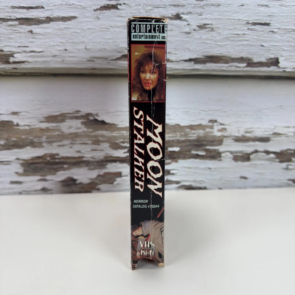 Moon Stalker VHS Tape 1989 Complete Entertainment Horror Gore Slasher Rare Movie - Image 3 of 4